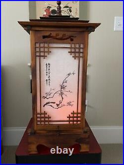 Vintage Oriental Asian Table Lamp Light