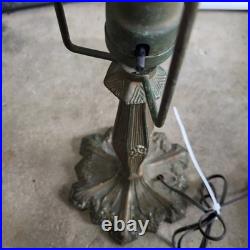 Vintage Original Brass Table Lamp Stand Base Early 1900s Possible Tiffany's