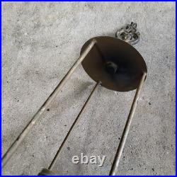 Vintage Original Brass Table Lamp Stand Base Early 1900s Possible Tiffany's