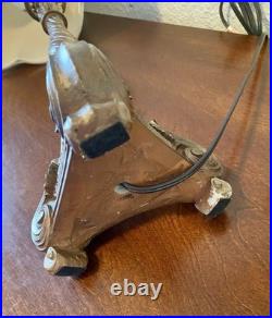 Vintage Ornate Gold Table Lamps Pair 31 Neoclassical Hollywood Regency