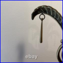 Vintage Palm Tree Table Top Lamp 31 Tall Tropical Tapered Base Brass Tone Vintage Palm Tree Table Top Lamp 31 Tall Tropical Tapered Base Brass Tone