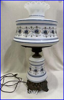 Vintage Quoizel Abigail Adams Hurricane Lamp 26