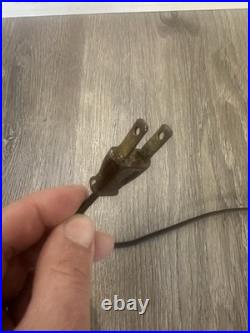 Vintage Rare Mid Century Table Desk Lamp Terrestrial 10.5 World Globe on Stand