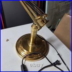 Vintage Retro Brass Industrial Table Lamp Search Light Spotlight Design Vintage Retro Brass Industrial Table Lamp Search Light Spotlight Design