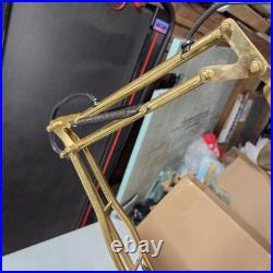 Vintage Retro Brass Industrial Table Lamp Search Light Spotlight Design