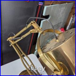 Vintage Retro Brass Industrial Table Lamp Search Light Spotlight Design