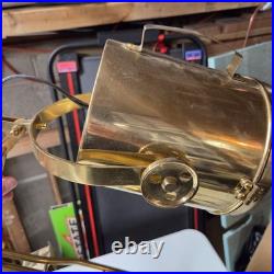 Vintage Retro Brass Industrial Table Lamp Search Light Spotlight Design Vintage Retro Brass Industrial Table Lamp Search Light Spotlight Design