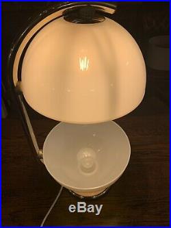 Vintage Retro Italian Table Lamp, Elio Martinelli Luce, Huge 60s/70s, Gold