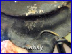 Vintage Richard Hoosin SIGNED Leaded Limpet SeaShell Art Nouveau Table Lamp 12