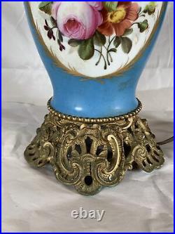 Vintage Sevres / French Style Table Victorian Lamp