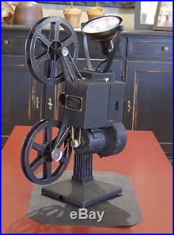Vintage Steampunk Kodascope Movie Projector Table Lamp Entertainment Center