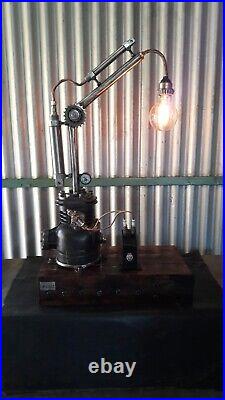Vintage Steampunk Table Lamp
