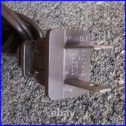 Vintage Stiffel Brass Porcelain Floral Table Lamp Hollywood Regency MCM