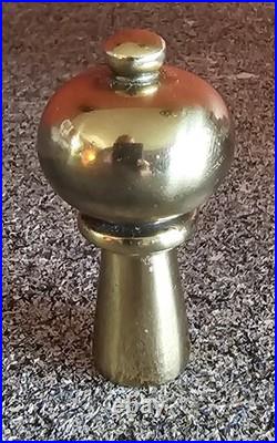 Vintage Stiffel Brass Porcelain Floral Table Lamp Hollywood Regency MCM