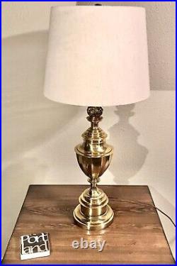 Vintage Stiffel Brass Trophy Style Table Lamp