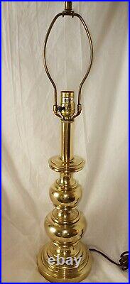 Vintage Stiffel Solid Brass Lamp