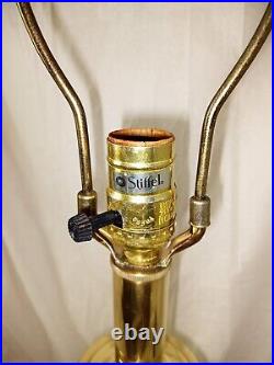 Vintage Stiffel Solid Brass Lamp