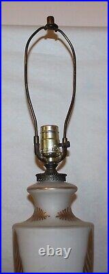 Vintage Table Lamp 1940's Empire Italian Style 28-1/2 Tall Lamp Base