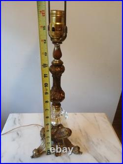 Vintage Table Lamp Brass (R)
