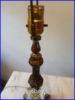 Vintage Table Lamp Brass (R)