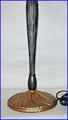 Vintage Table Lamp Slender Elegant Antique Italian Style 31 Tall Lamp Base