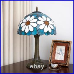 Vintage Tiffany Style Chrysanthemum Stained Glass Table Lamp Vintage Light