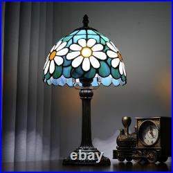 Vintage Tiffany Style Modern Daisy Stained Glass Table Lamp Bedside Night Light Vintage Tiffany Style Modern Daisy Stained Glass Table Lamp Bedside Night Light