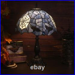 Vintage Tiffany Style Stained Glass Spider Table Lamp Gothic Halloween Light 19 Vintage Tiffany Style Stained Glass Spider Table Lamp Gothic Halloween Light 19
