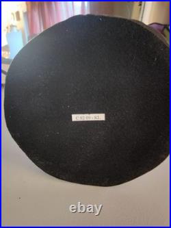 Vintage Tiffany Style Table Lamp Floral Stained Glass Brass base Art Nouveau 22