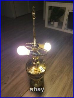 Vintage Two-Tone Neo-Classic Style Table Lamp