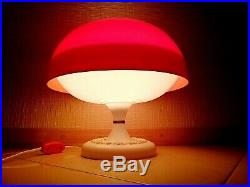 Vintage USSR Space Age Lamp Mid Century Table Lamp Mushroom Lamp UFO Lamp