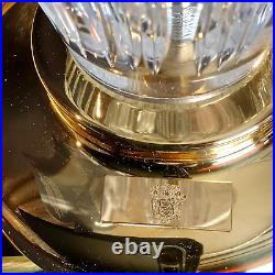 Vintage Waterford Crystal Lamp Table Desk Lamp NIB 18 Tall