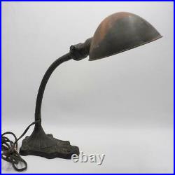 Vintage Weighted Base Gooseneck Arm Table Desk Lamp