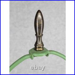 Vintage White Porcelain Cockatoo Parrot Table Lamp Brass Base Hollywood Regency