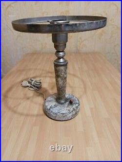 Vintage classic soviet table marble lamp. Original. USSR 1958