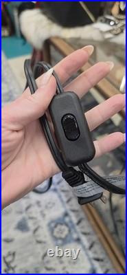 Vintage crystal chandelier Hollywood Regency table lamp Brass Prisms Stars