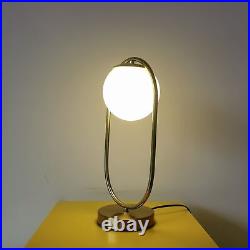Vintage table Lamp luxury gold desk lamp mid century modern glass table lamp