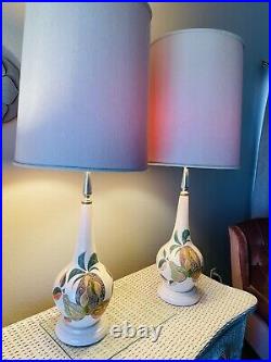 Vintage table lamp pair MCM Unique
