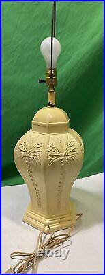 Vintage table lamp with shade 29 Height