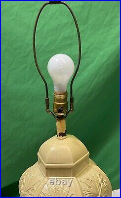 Vintage table lamp with shade 29 Height