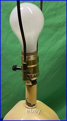 Vintage table lamp with shade 29 Height