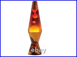Volcano Lava Lamp Table Electric Vintage Look Art Lamps Deco Living Room Toy Red