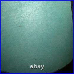 Vtg. Ceramic Table Lamp Drip Glaze Blue Green Brown Great Condition See Photos