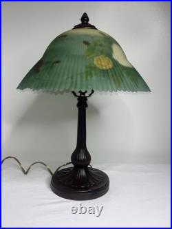 Vtg Dale Tiffany Glynda Turley 1999 Signed Lamp