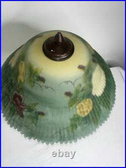 Vtg Dale Tiffany Glynda Turley 1999 Signed Lamp