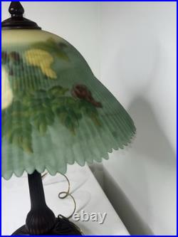 Vtg Dale Tiffany Glynda Turley 1999 Signed Lamp