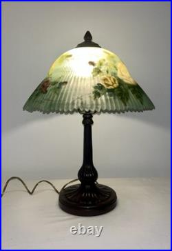 Vtg Dale Tiffany Glynda Turley 1999 Signed Lamp