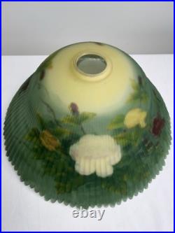 Vtg Dale Tiffany Glynda Turley 1999 Signed Lamp