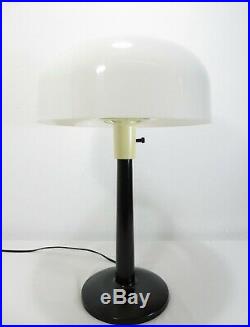 Vtg GERALD THURSTON LIGHTOLIER MUSHROOM TABLE LAMP Mid Century SPACE AGE Retro