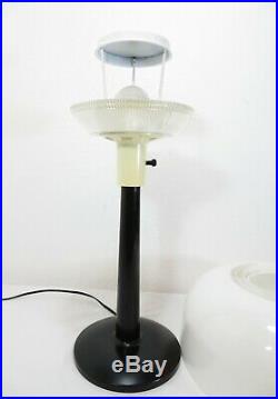 Vtg GERALD THURSTON LIGHTOLIER MUSHROOM TABLE LAMP Mid Century SPACE AGE Retro